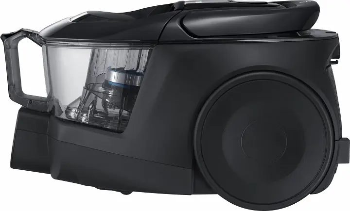 Пылесос Samsung VC07M31C0HG/UK Black 700 W без мешка Cyclone Force with Anti-tangle Turbine управление на ручке 2-ступенчатая щетка щетка мастер паркета HB 200 щетка Anti-Tangle TB700 - фото 4