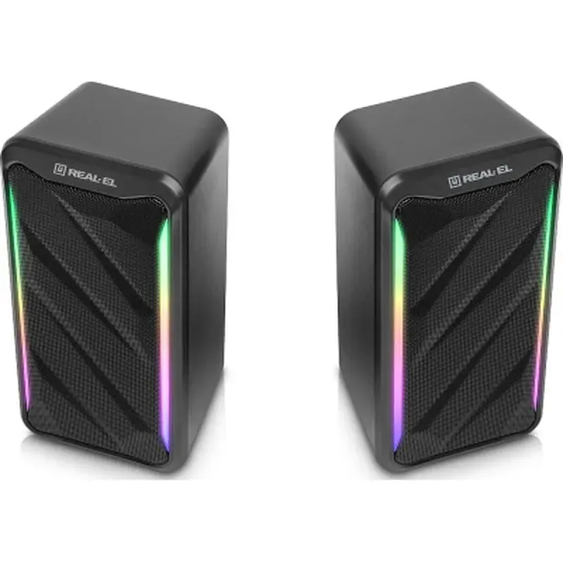Акустична система REAL-EL S-130 USB Black (EL121100018) - фото 7