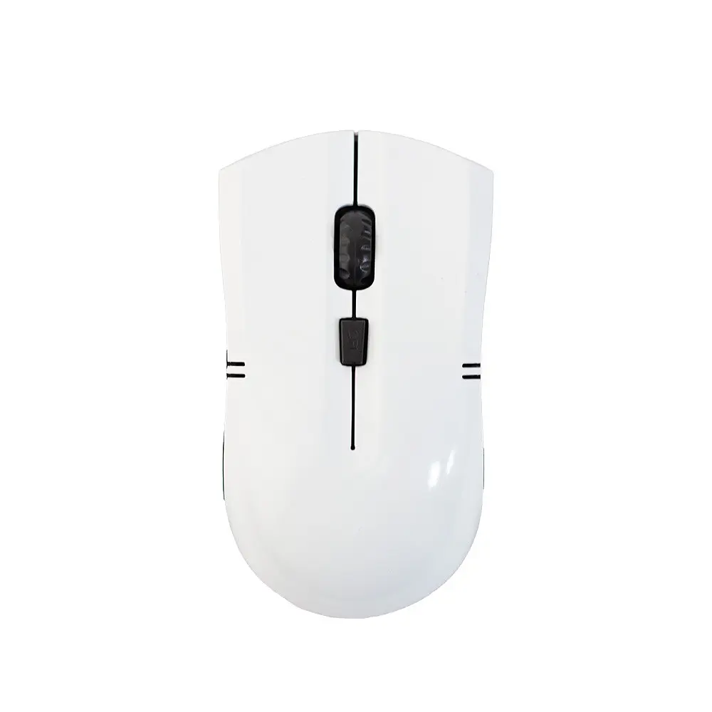 Миша бездротова Jite JT5012, білий/чорний, USB 2.4GHz, оптична, 1200 dpi, 3 кнопки, 2xAAA