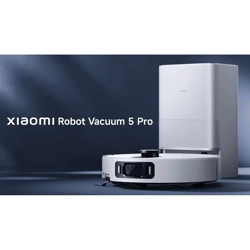 Робот-пилосос з вологим прибиранням Xiaomi Robot Vacuum 5 Pro - фото 6