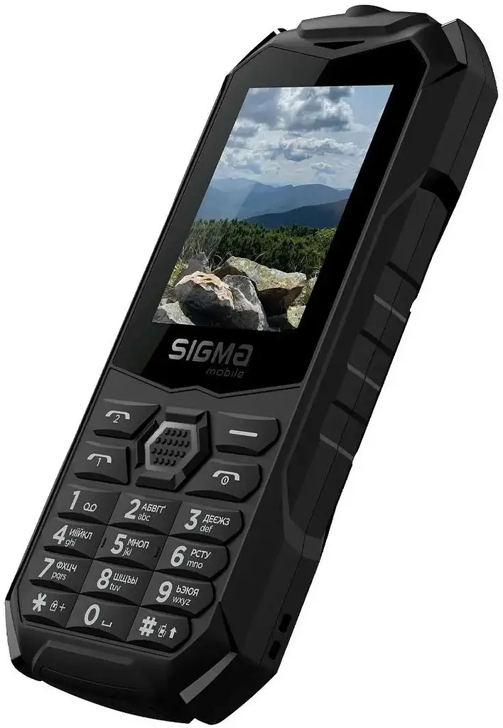 Телефон кнопочный защищенный Sigma mobile X-treme PV68 черный - фото 6