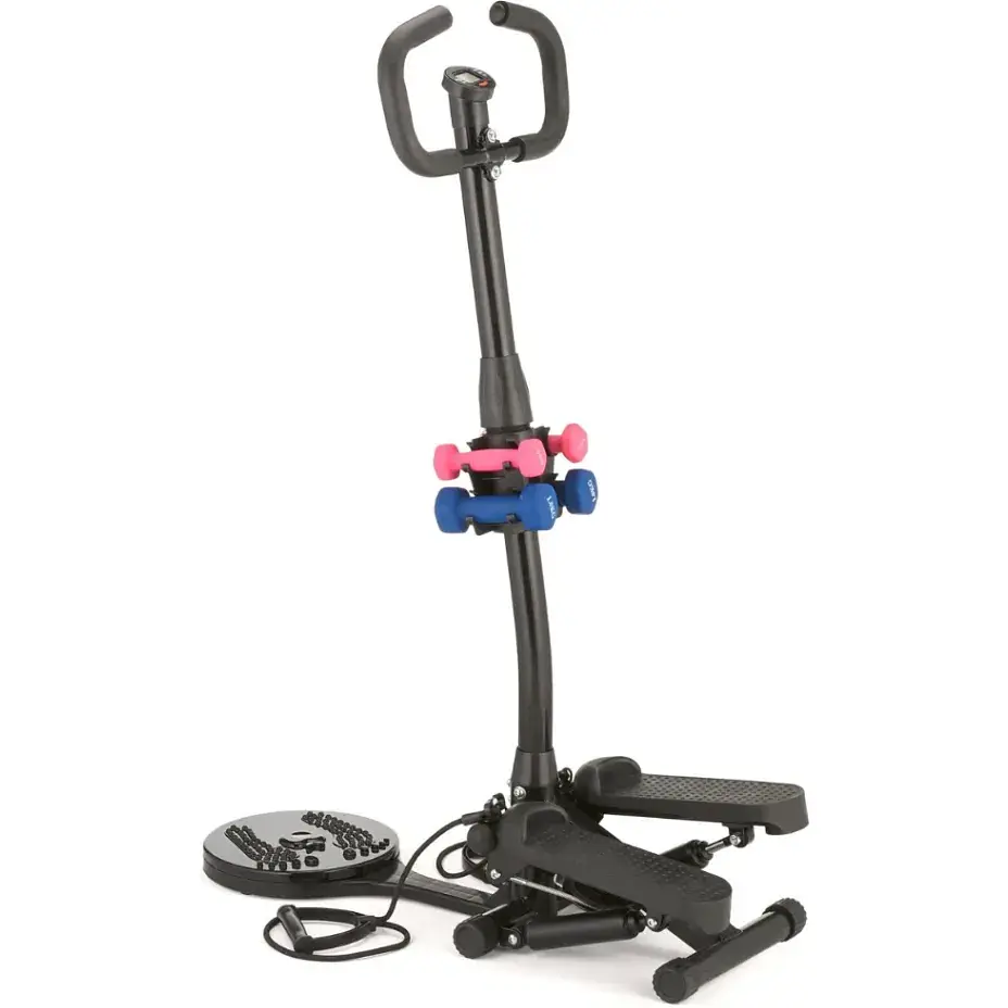 Степпер 3 в 1 Gymtek XST1000 с твистером и гантелями - фото 2