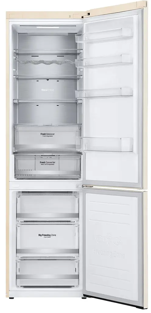 Холодильник с нижней морозильной камерой LG GW-B509SEUM (GW-B509SEUM) - фото 3