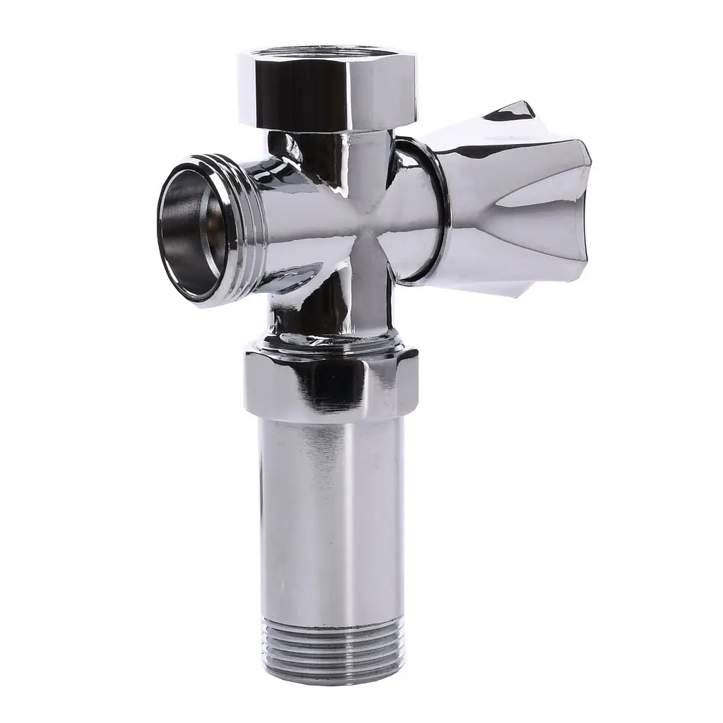 Кран вентильний для пральної машини Q Professional 3/4″x3/4″x3/4″ з подовжувачем NV-QP170 000008977 - фото 3