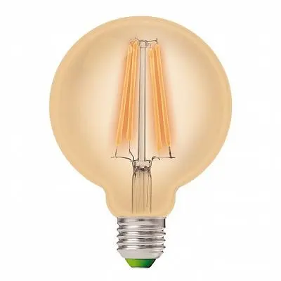 Лампочка Eurolamp G95 12W E27 4000K (LED-G95-12274(Amber)) - фото 2