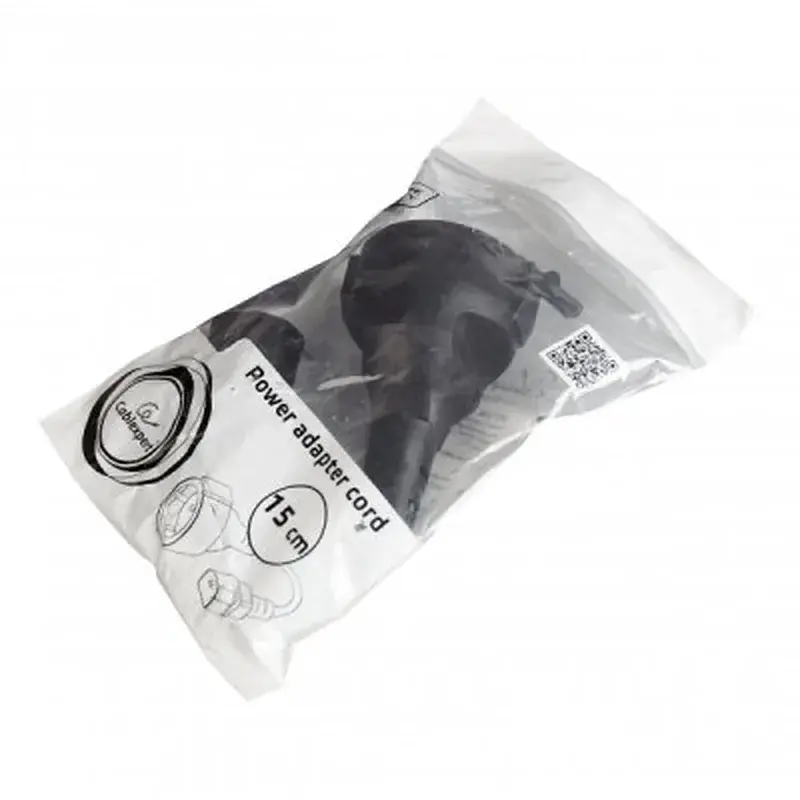Кабель живлення C14 to Schuko 0.15m Cablexpert (PC-SFC14M-01) - фото 2