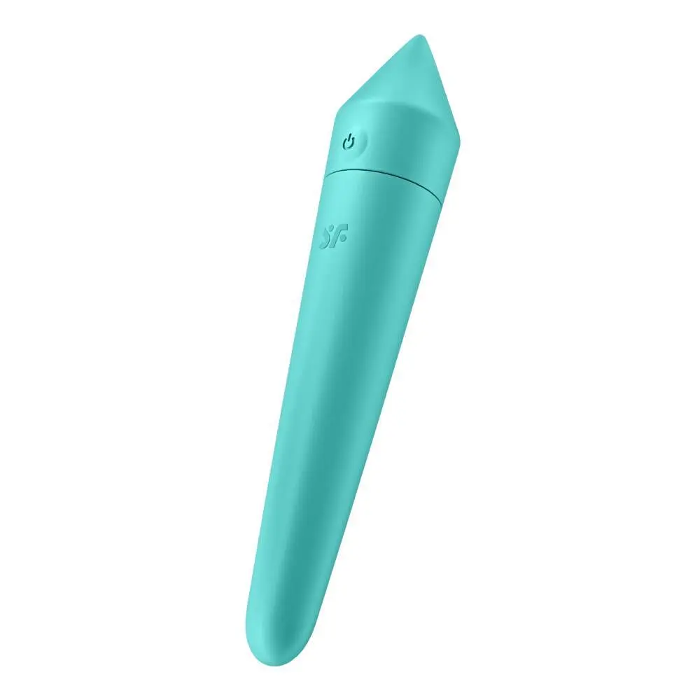 Міні вібратор Satisfyer Ultra Power Bullet 8 13.6 см блакитний - фото 2
