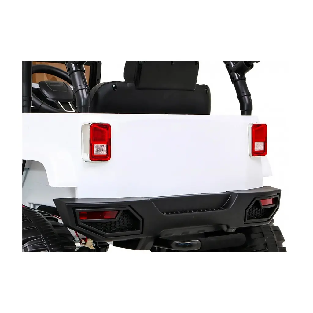 Електромобіль Ramiz Jeep All Terrain 12 В на пульті керування, White (PA.BDM0905.BIA) - фото 6