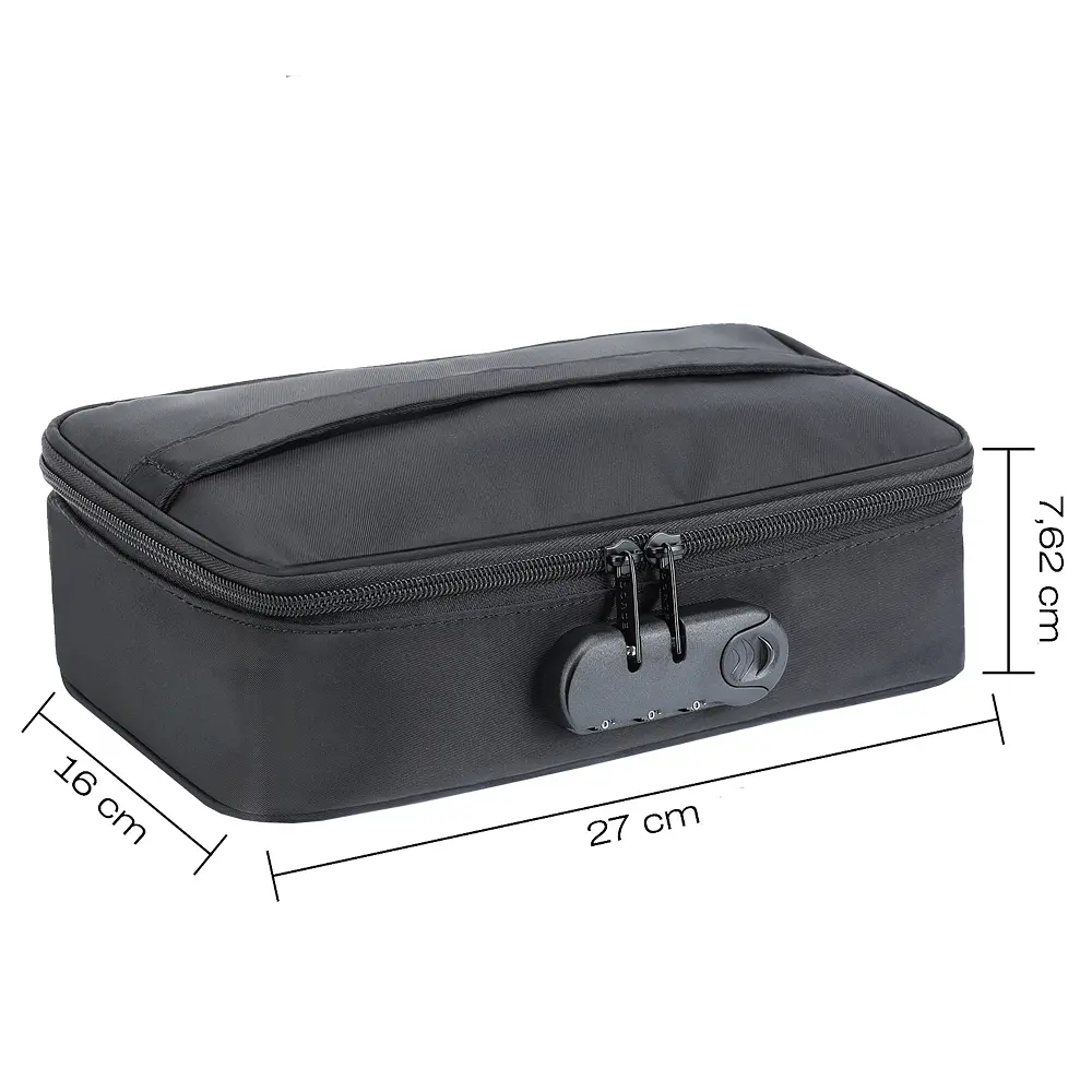 Сумка для іграшок Dorcel Discreet Box чорна - фото 3