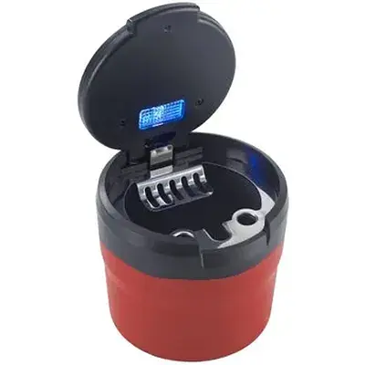 Попільничка автомобільна Licences Volkswagen Red - фото 2