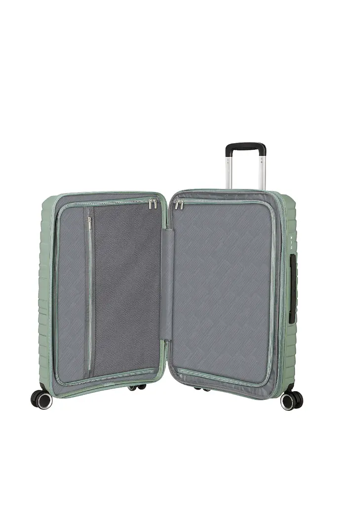 Валіза 67 См American Tourister FLYTWIST BOTANIC GREEN 67x45x26(29) MI1*04002 - фото 5