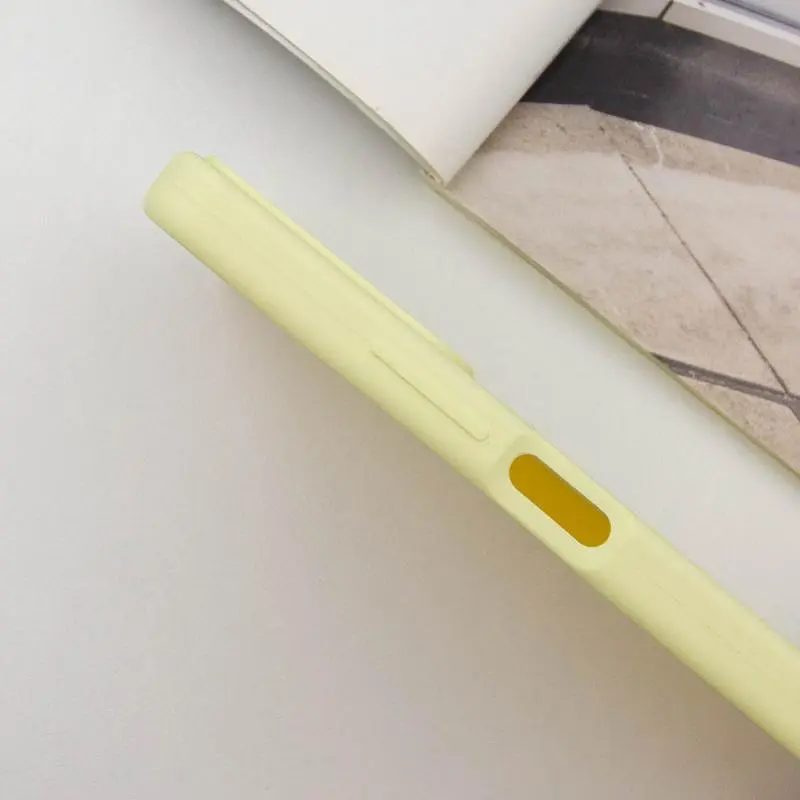 Чехол Silicone Cover Ummi Lakshmi Full Camera (AA) для Xiaomi Redmi 13 4G / Poco M6 4G Желтый / Mellow Yellow - фото 4