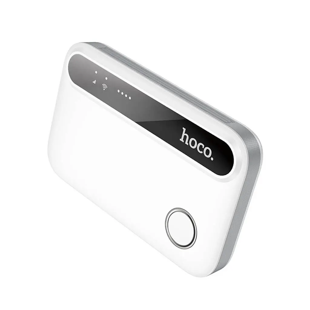 4G модем HOCO HI41(LTE), 900-2600МГЦ, 50-150Mb/s, USB, акумулятор 2100mAh, White, BOX - фото 3