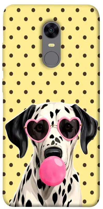 TPU чохол Demsky Pinky dolmatin для Xiaomi Redmi 5 Plus / Redmi Note 5 (Single Camera)