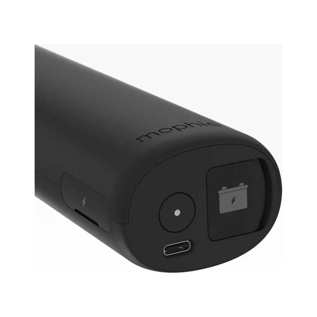 Пуско зарядний пристрій Mophie 9900mAh 2A, бустер 400A, вбудований ліхтарик 450lm, Black (53046) - фото 8