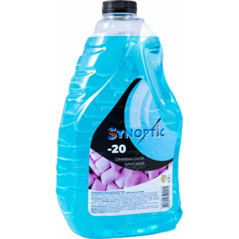 Омивач автомобільний Synoptic зимовий Bubble Gum (-20) 1л (4820215592222) - фото 2