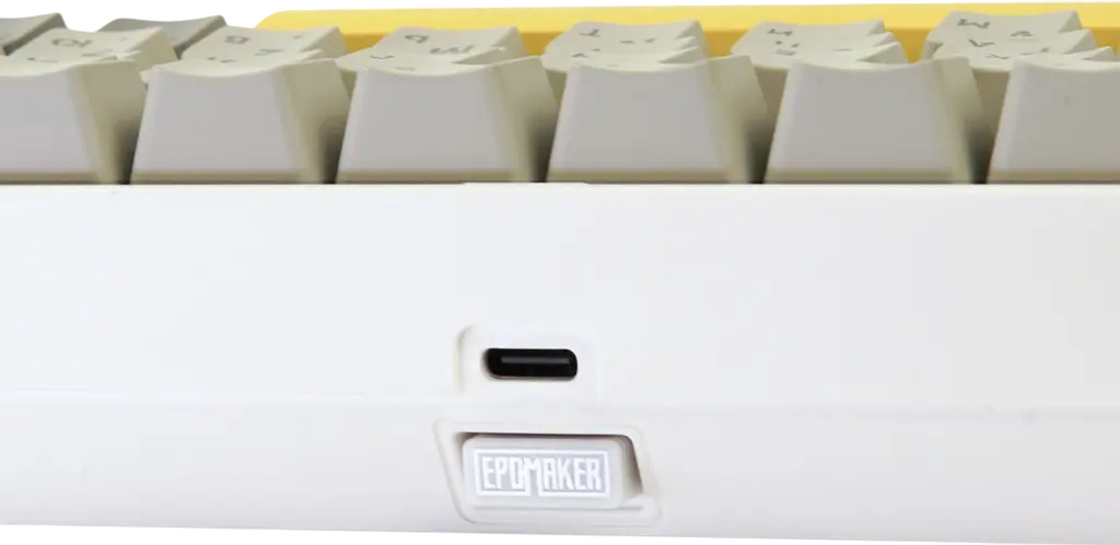 Клавіатура бездротова Epomaker EP64 Mulan Switch UA RGB White (EP64-W-M) - фото 2
