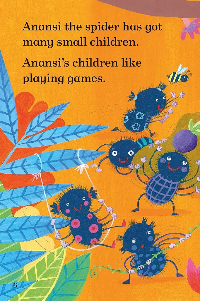 Anansi Helps a Friend. Ladybird Readers. Level 1 - фото 4
