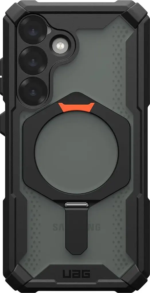 Оригінальний протиударний чохол для Samsung Galaxy S25 UAG Plasma XTE MagSafe Black 214469114097 (S931) з підставкою