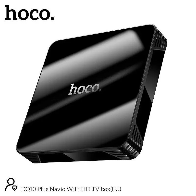 Приставка на Android - Hoco DQ10 Navio WiFi HD TV box DQ10 WiFi 2.4g + 5g 4K - 4 / 32 GB пам'яті - фото 3