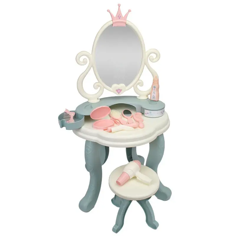 Детский игровой набор "Косметический столик" 1638TXK, безопасное зеркало - фото 1