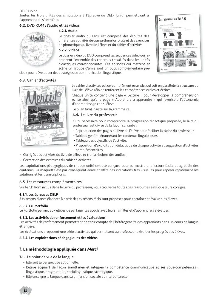 Merci! 2. A1. Guide pedagogique - фото 8