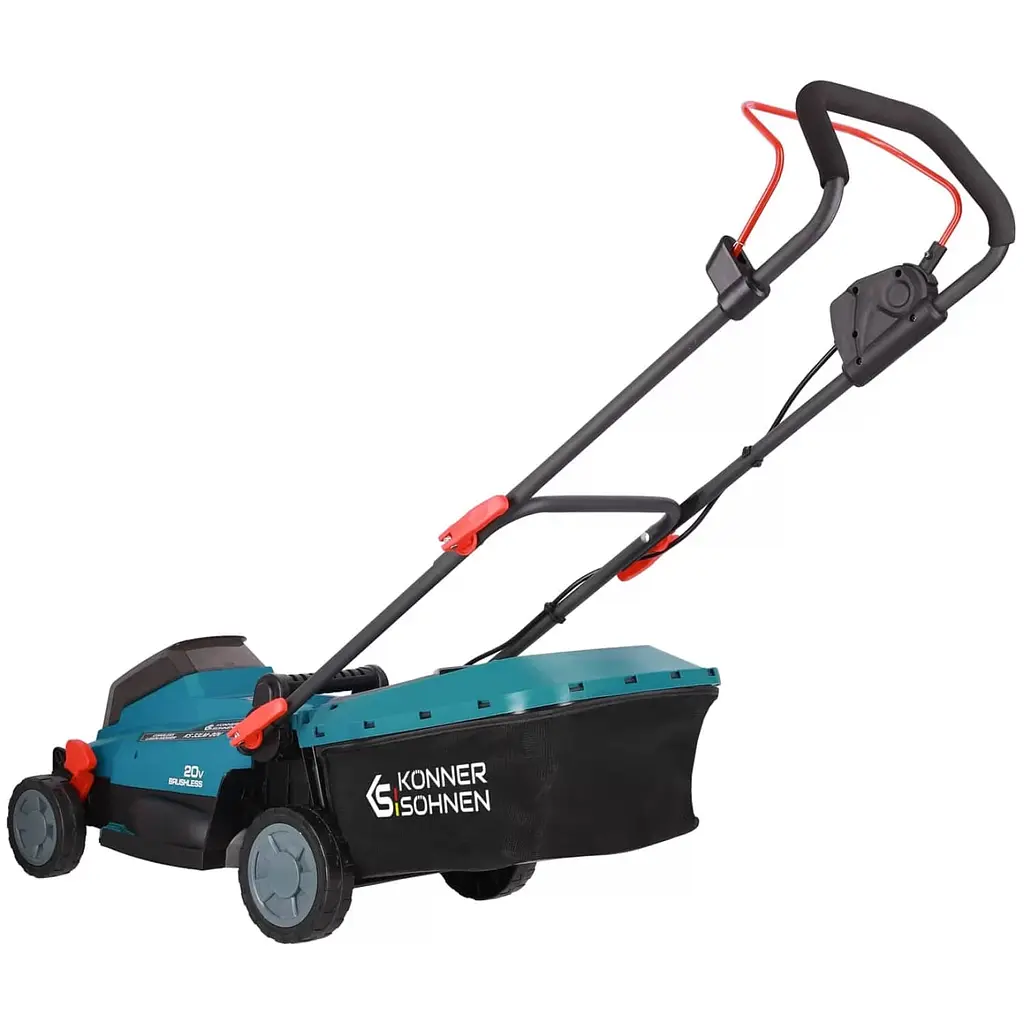 Konner & Sohnen Газонокосарка акумуляторна KS 33LM-20V 20В акб 1?4А·год 33см 30л 25-75мм 14кг - фото 6