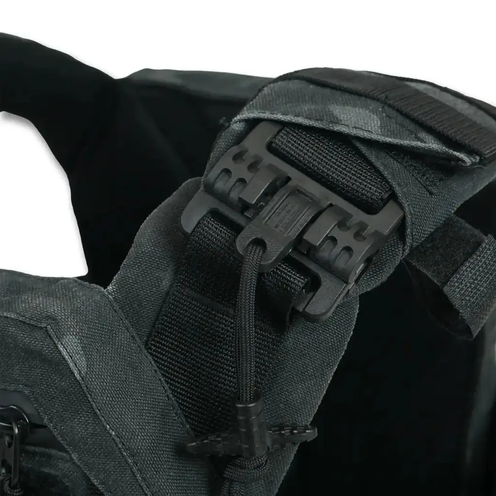 Плитоноска Kiborg GU gen.2 + 3 підсумки Black Multicam (1000-k77003) - фото 9