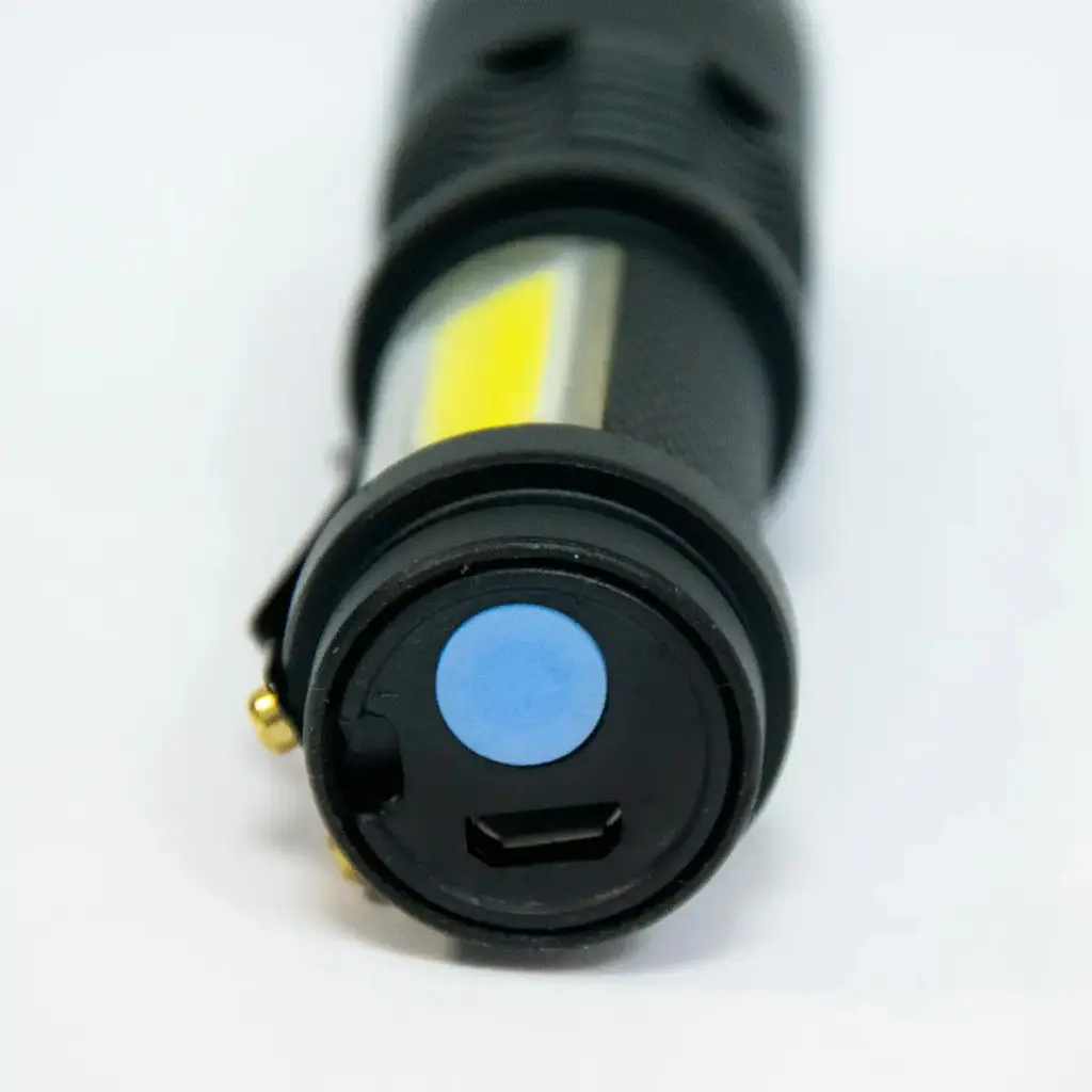 Фонарь ручной BL-525, аккумуляторный, светодиодный, компактный, алюминиевый корпус, 3 режима - фото 8