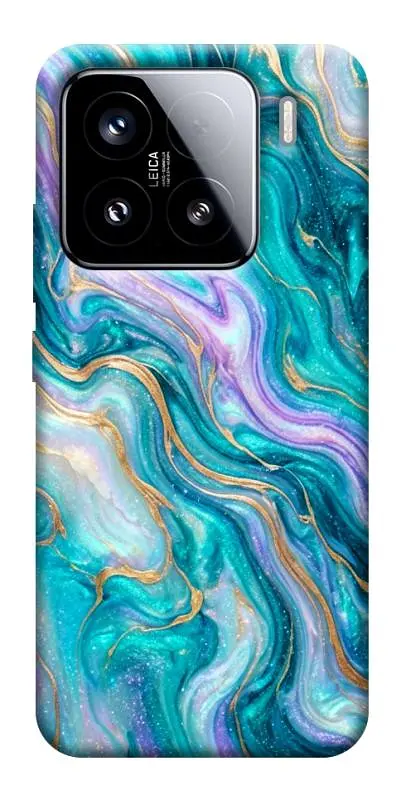 TPU чохол Demsky Mermaid marble для Xiaomi 15