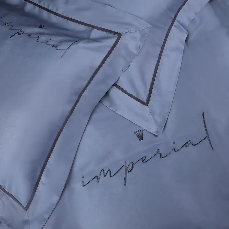 Комплект постільної білизни MirSon Imperial Tencel №05 Sea wave 160х220 см (2200010754759) - фото 3