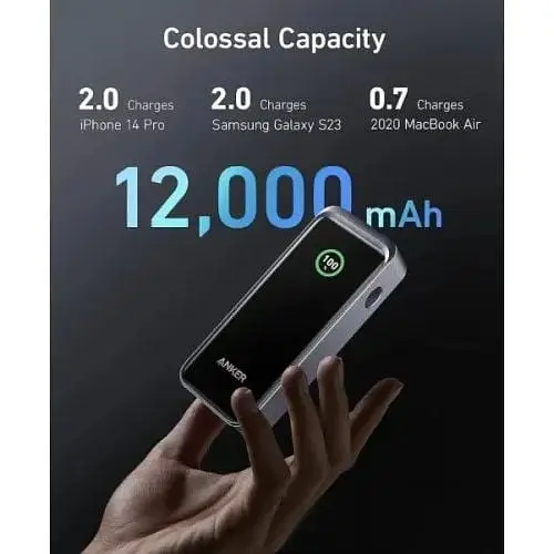 Аккумулятор портативный Anker Prime 12000mAh 130W (A1335011) - фото 4