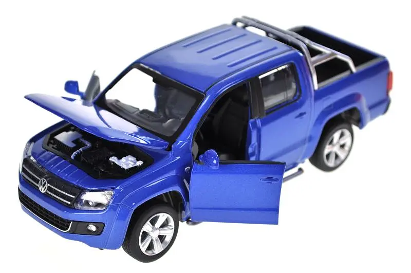 Іграшкова машинка позашляховик Volkswagen Amarok 1:30 Автопром світлозвукові ефекти металева 68365, кор. 18х9х8см - фото 2