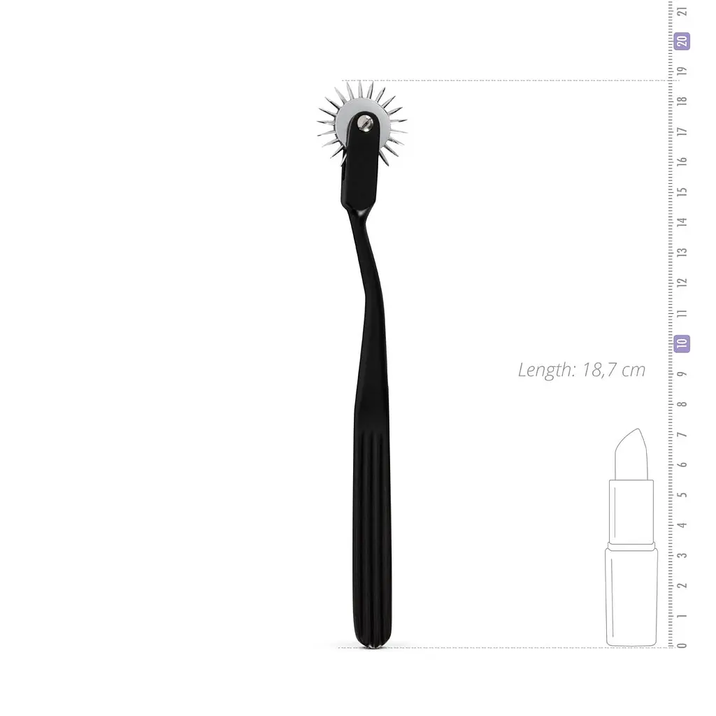 Колесо Вартенберга голчасте Sinner Gear Unbendable – Pinwheel 1-Wheel Black - фото 4