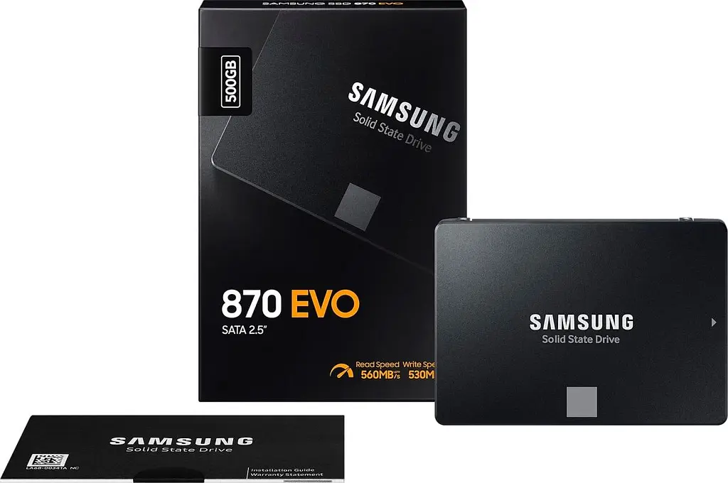 SSD накопичувач Samsung 870 EVO 500GB (MZ-77E500BW) [81636] - фото 6