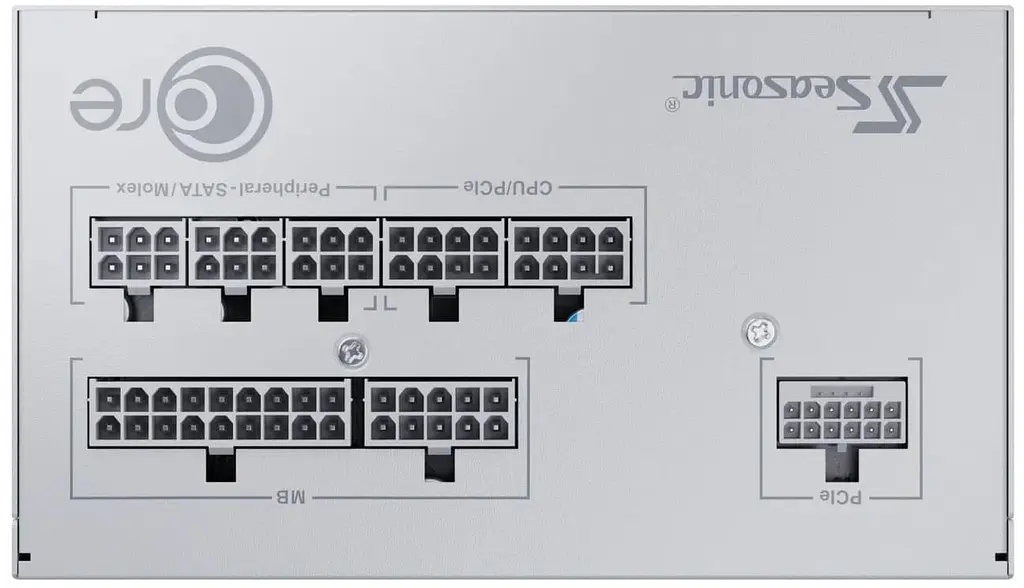 Блок живлення Seasonic Core GX 750W ATX 3.1 80+ Gold White (CORE GX-750-ATX31-WHITE) - фото 5