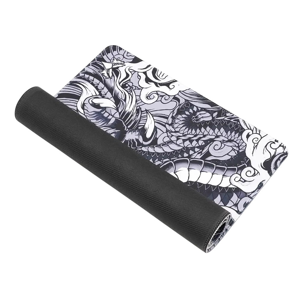 Iгрова поверхня Kondor XXL Dragon Spirit Black White (1044) - фото 2