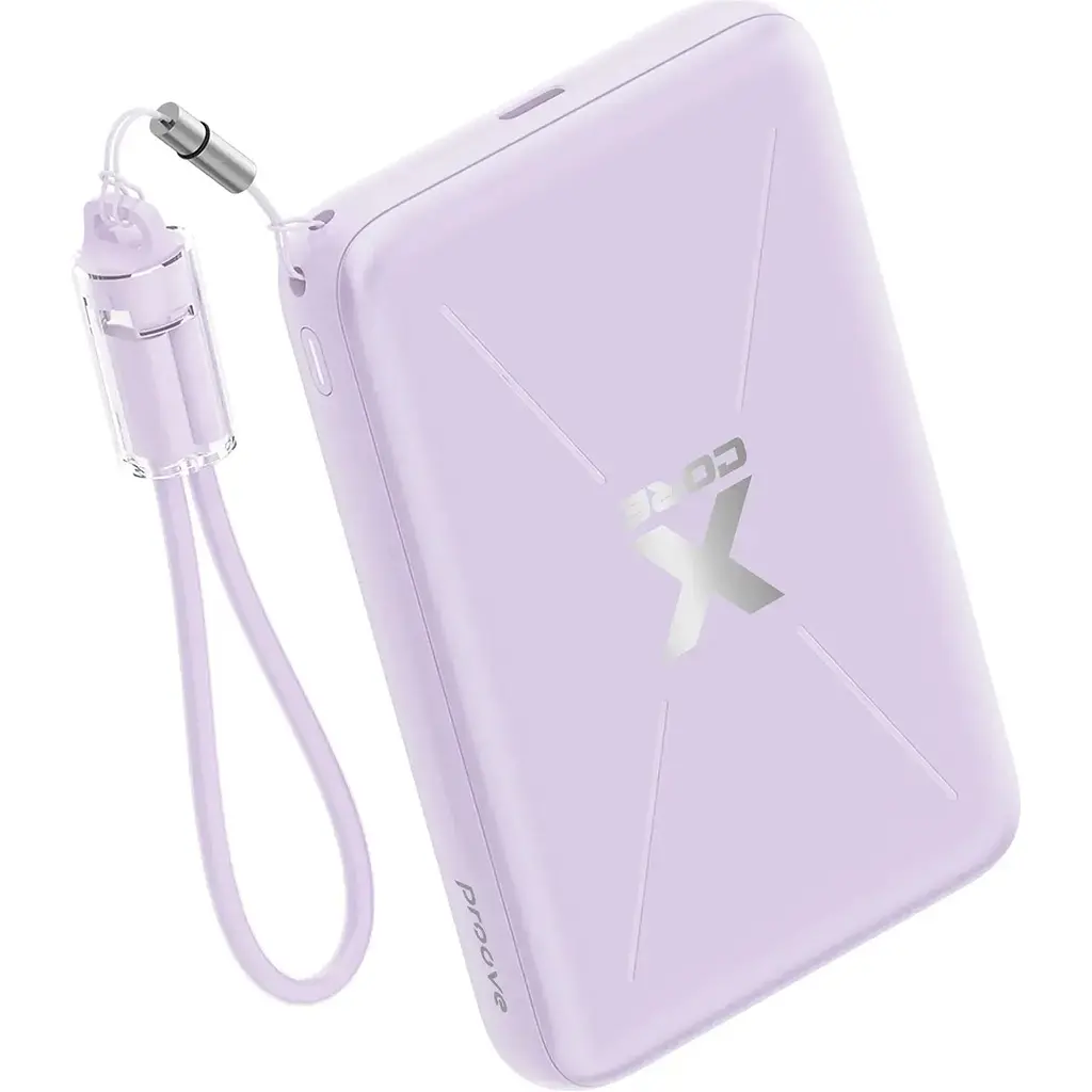 Зовнішній акумулятор Proove X-Core 10000mAh 22.5W Purple (PNXC22010009) [156336] - фото 5