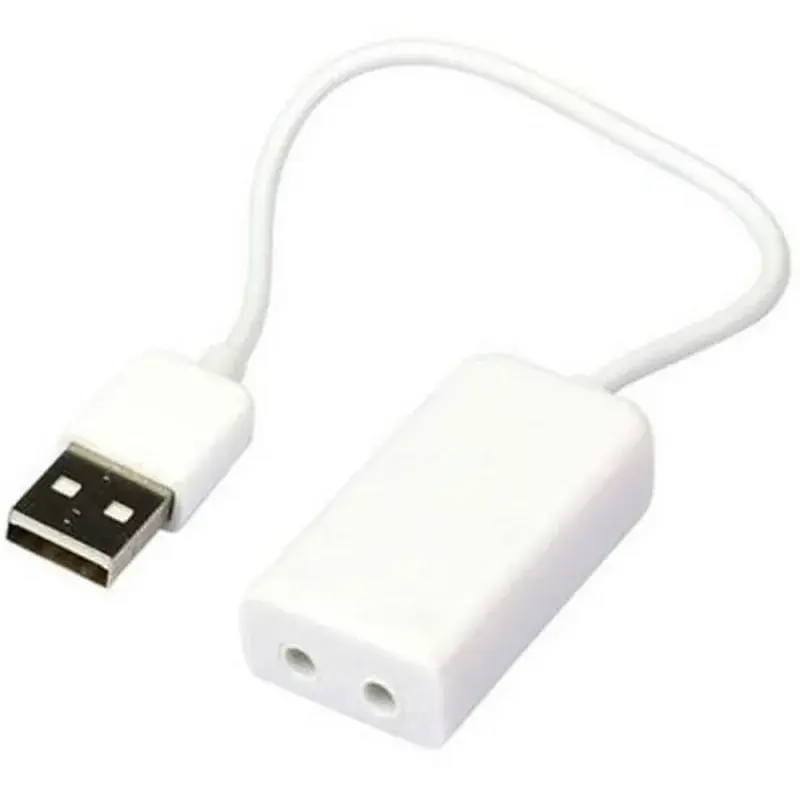 Звукова плата Dynamode USB 8(7.1) каналів 3D RTL (USB-SOUND7-WHITE) - фото 2