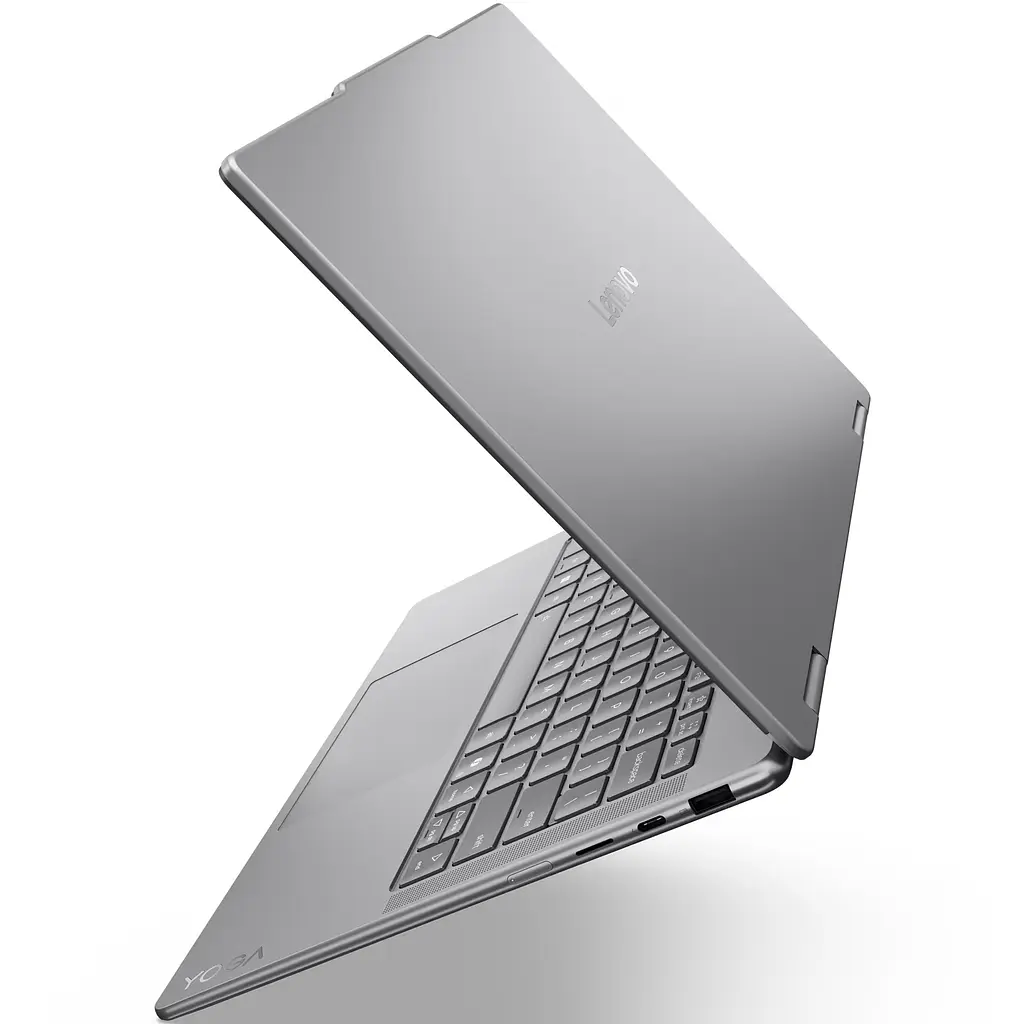 Ноутбук Lenovo Yoga 7 2- в- 1 14ILL10 Intel Core Ultra 7 256 В до 4, 8 ГГц, 14 WUXGA, OLED, сенсорным экраном, 16 ГБ LPDDR5x, 1 ТБ SSD, Intel Arc, Windows 11 Pro, Luna Grey - фото 8