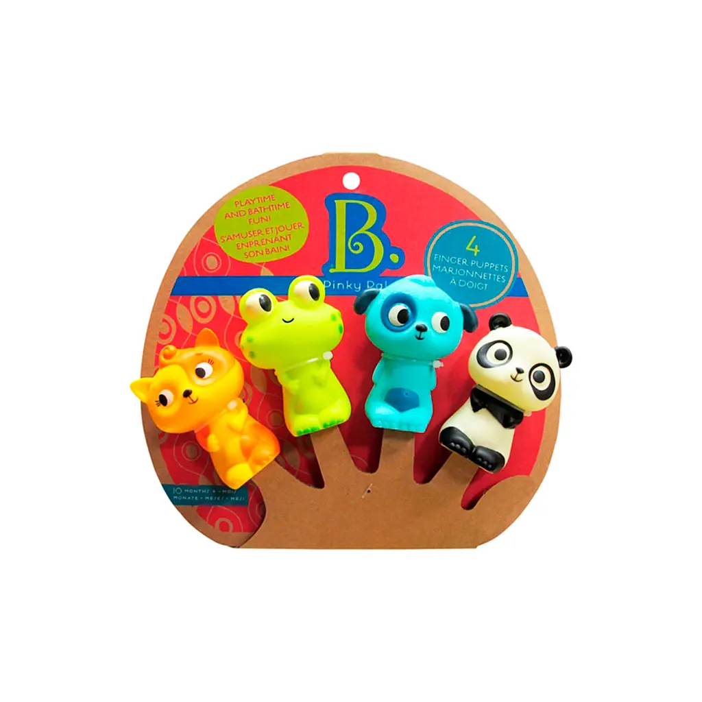 Набір ляльок для пальчикового театру Battat Весела компанія (BX1739Z) - фото 6