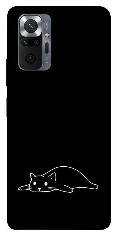 TPU чохол Demsky Lazy cat для Xiaomi Redmi Note 10 Pro