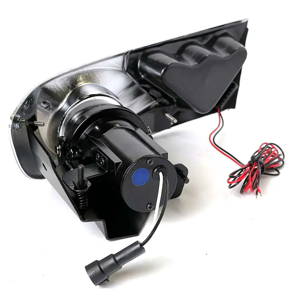LED Протитуманні фари для Toyota Prado FJ120 2003-2009 H3 12V 55W FOG+DRL з проводкою Комплект (TY-085E-W 2в1 Сhromе) - фото 5