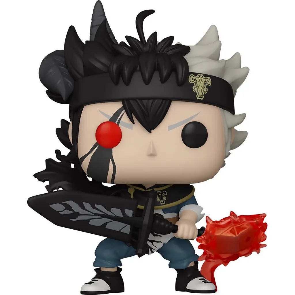 Фігурка Funko Pop Чорна Конюшина Чорний Аста Black Clover Black Asta 10 см FP BC BA 1420 - фото 2