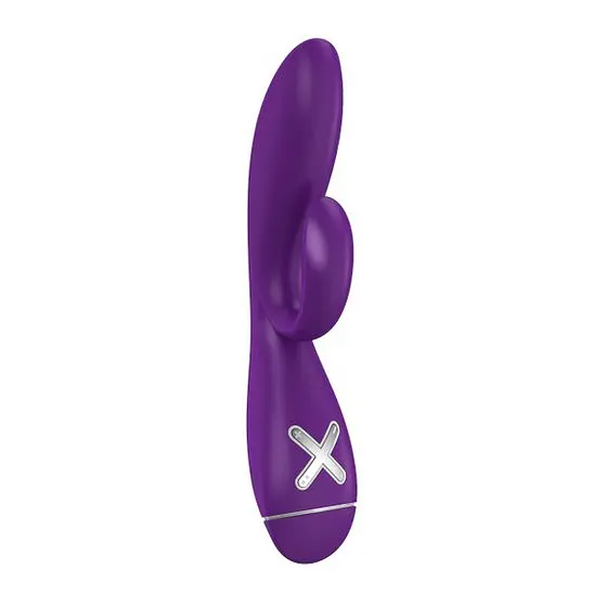 Вібратор із кліторальним стимулятором OVO K1 Rabbit Purple Ovo OVOK1PUR 24805