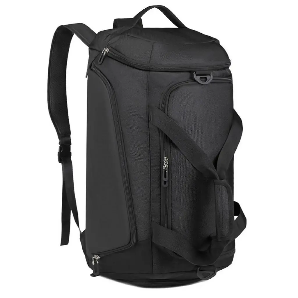 Дорожня сумка чорна текстильна Confident TB8-T17A - фото 3