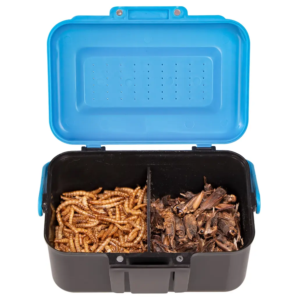Подвійний контейнер для живого корму Terrario Live Food Box 13x9x7см - фото 8