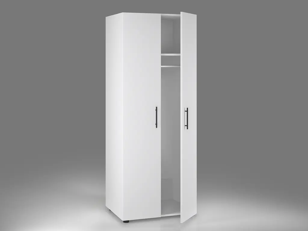 Шафа гардеробна з трубою ОП-902 Orange-Line 700х550х1825 Білий - фото 2