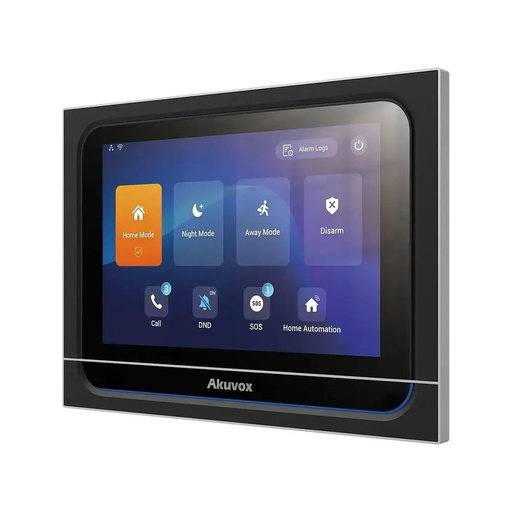 Відеодомофон 7” WiFi Akuvox X933H SIP Black Android з Zigbee 3.0 та Bluetooth (87-00052) - фото 3