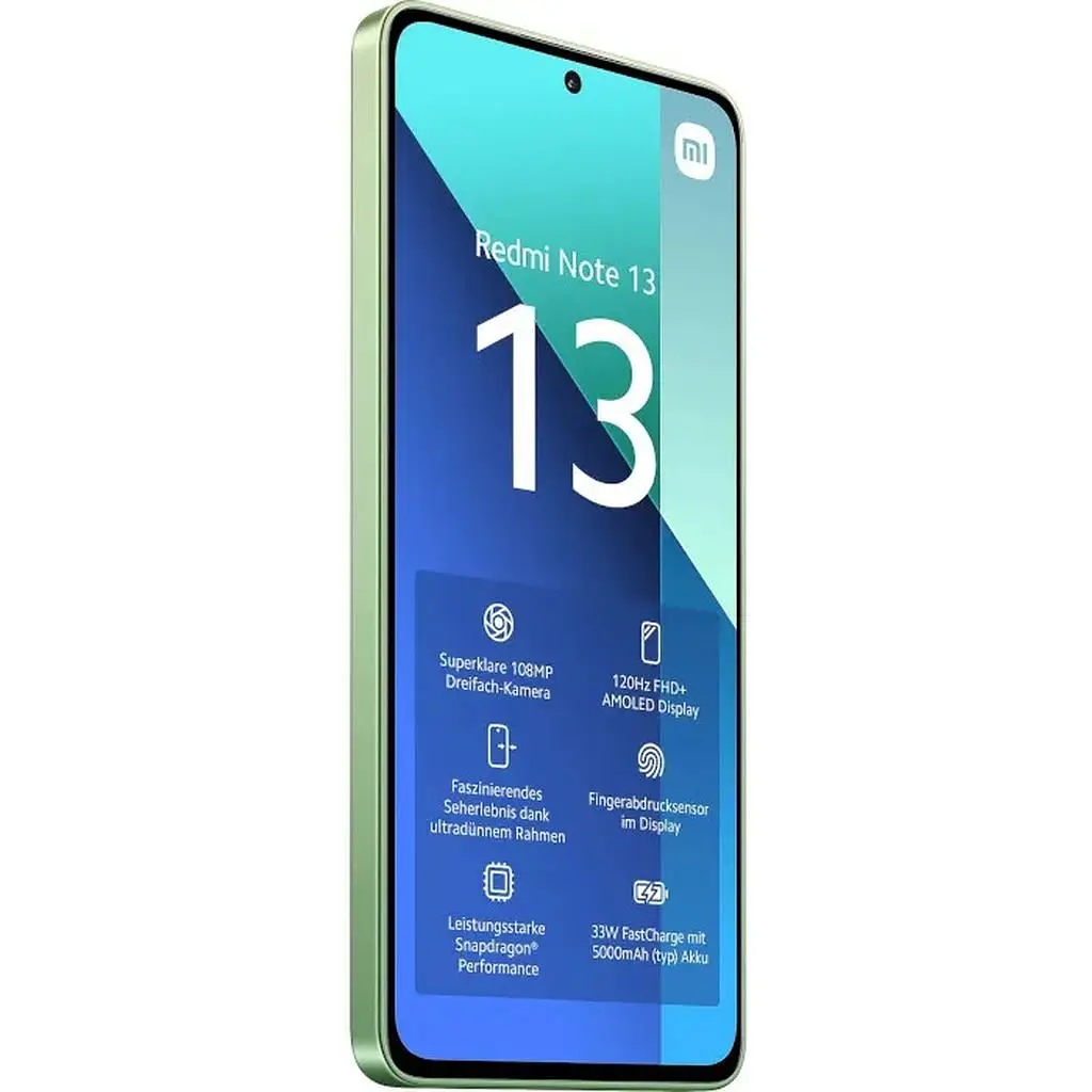 Смартфон Xiaomi Redmi Note 13 8/512GB NFC Mint Green - фото 12